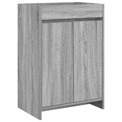 vidaXL Bathroom Furniture Set Grey Sonoma 81 x 40 x 84.5 cm 4