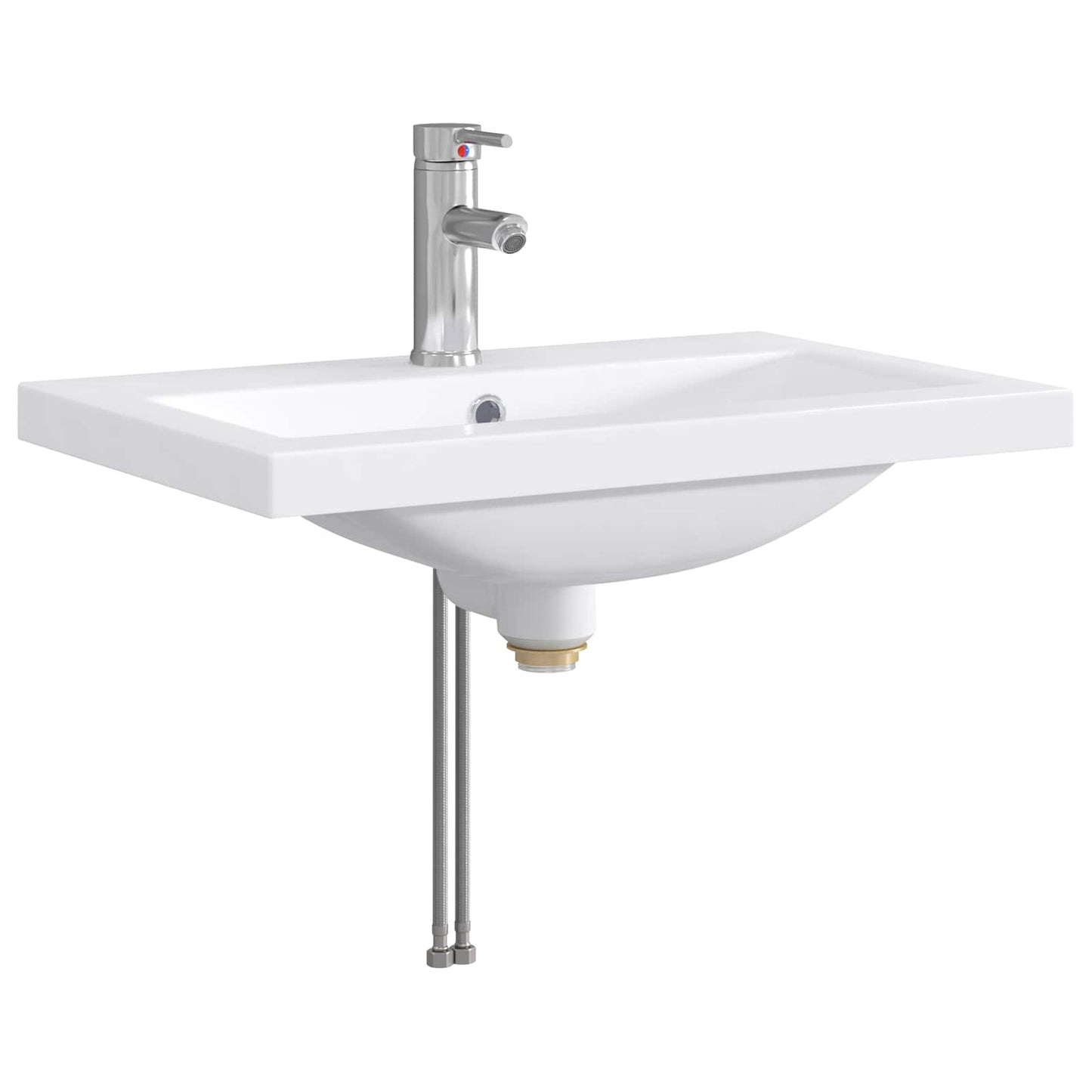 vidaXL Bathroom Furniture Set Grey Sonoma 81 x 40 x 84.5 cm 5