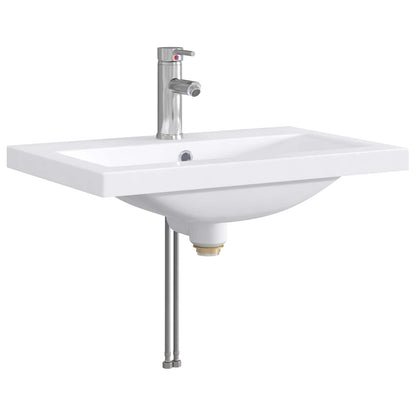 vidaXL Bathroom Furniture Set Grey Sonoma 81 x 40 x 84.5 cm 5