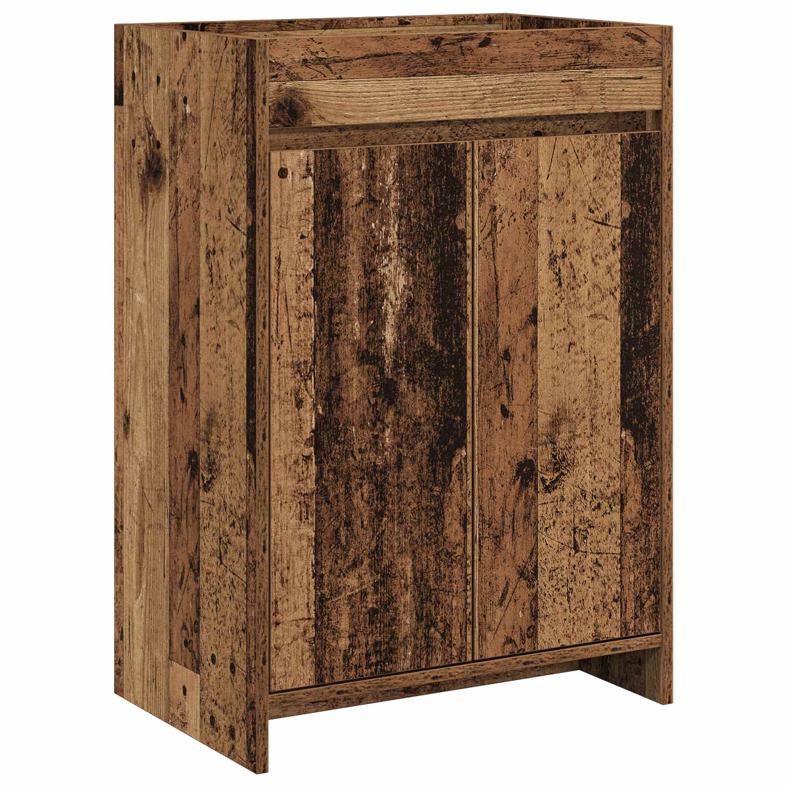 vidaXL Bathroom Furniture Set Old Wood 81 x 40 x 84.5 cm 4