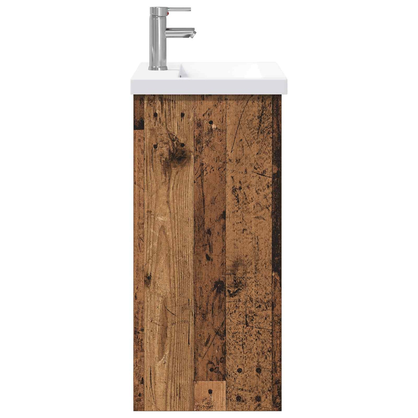 vidaXL Bathroom Furniture Set Old Wood 81 x 40 x 84.5 cm 6