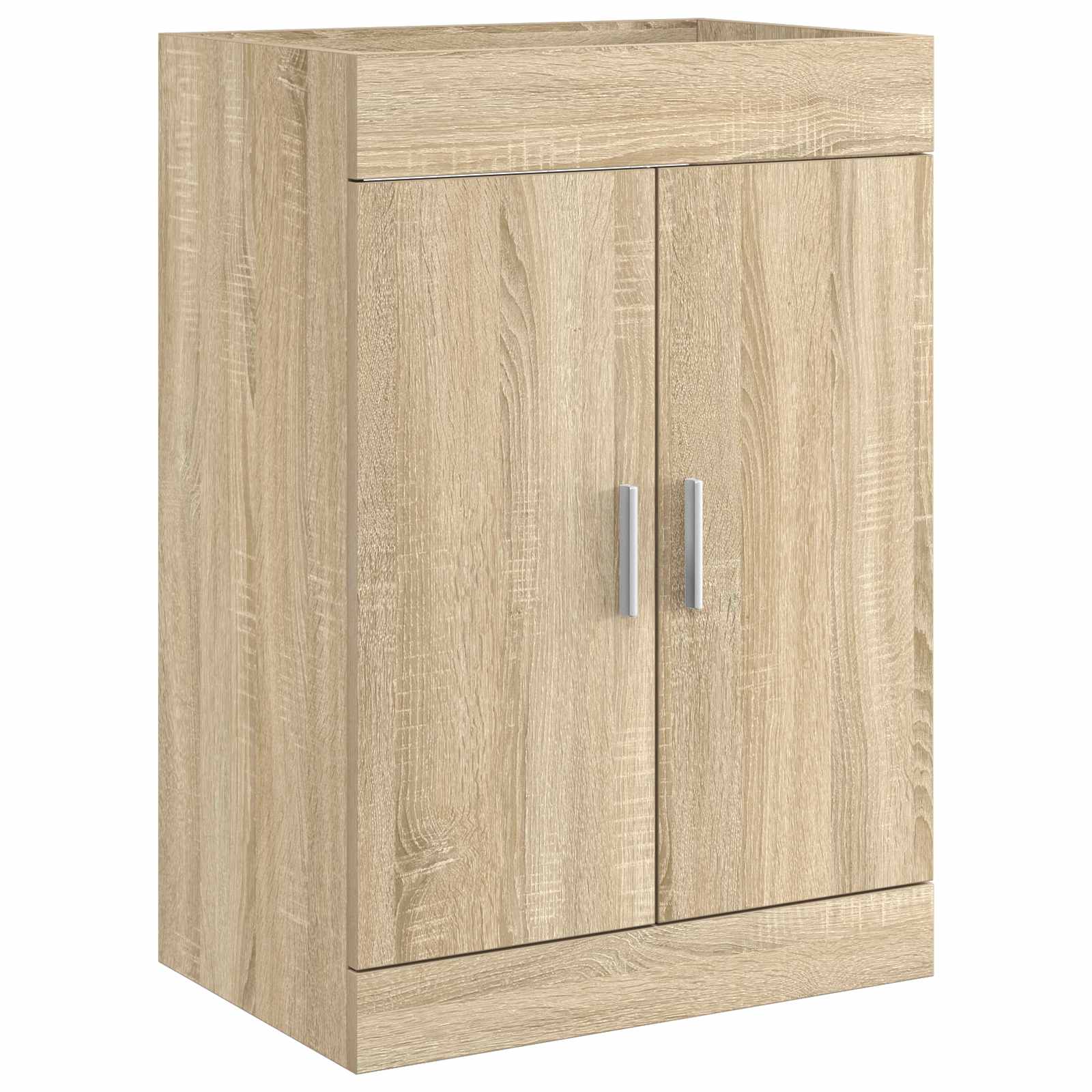 vidaXL Bathroom Furniture Set Sonoma Oak 81 x 40 x 84.5 cm 4
