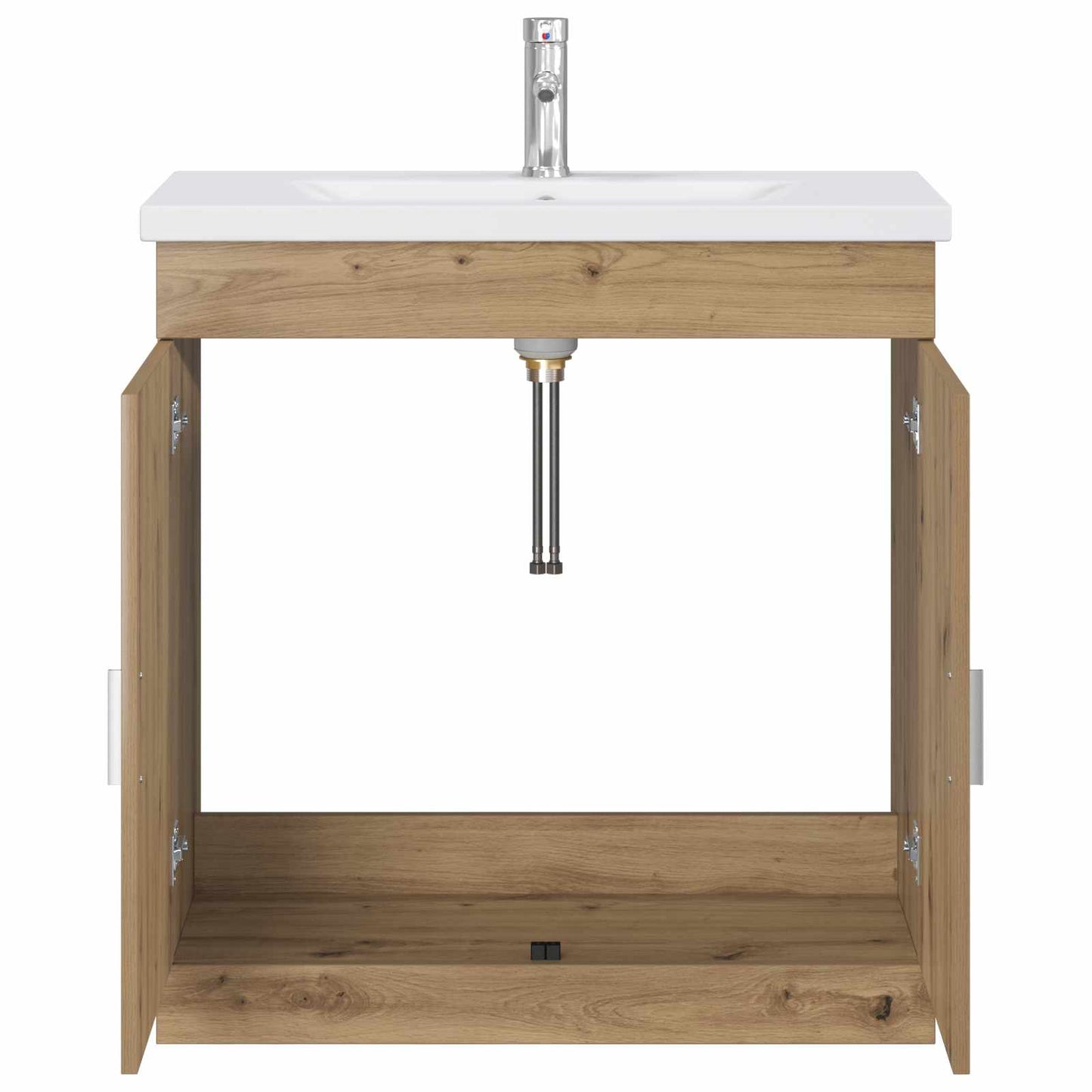 vidaXL Bathroom Furniture Set Artisan Oak 81 x 40 x 84.5 cm 3