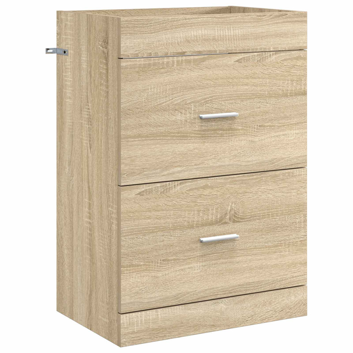 vidaXL Bathroom Furniture Set Sonoma Oak 61 x 40 x 84.5 cm 4
