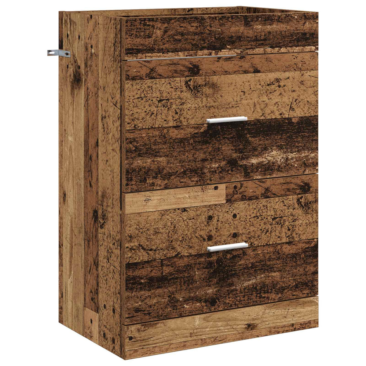 vidaXL Bathroom Furniture Set Old Wood 61 x 40 x 84.5 cm 4