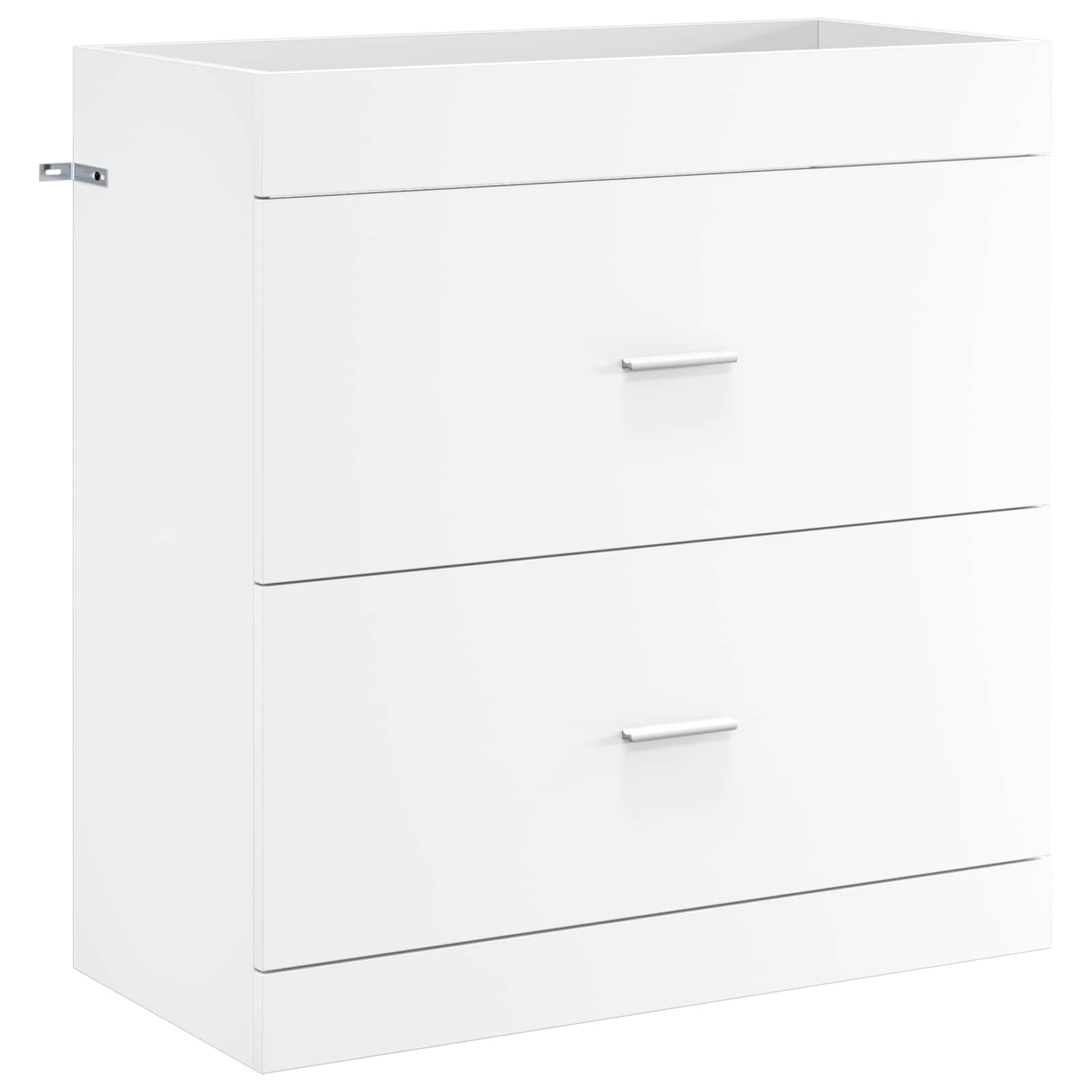 vidaXL Bathroom Furniture Set White 81 x 40 x 84.5 cm Engineered Wood 4