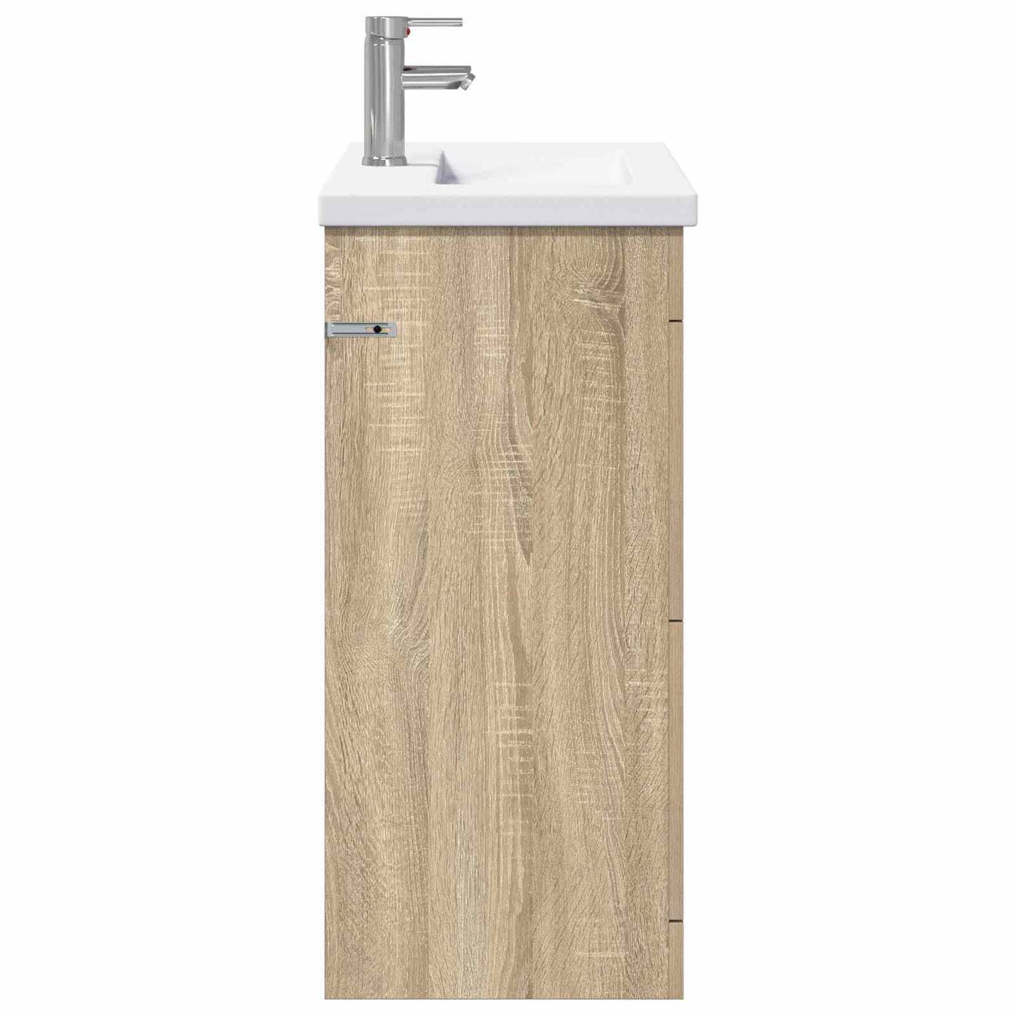 vidaXL Bathroom Furniture Set Sonoma Oak 81 x 40 x 84.5 cm 6