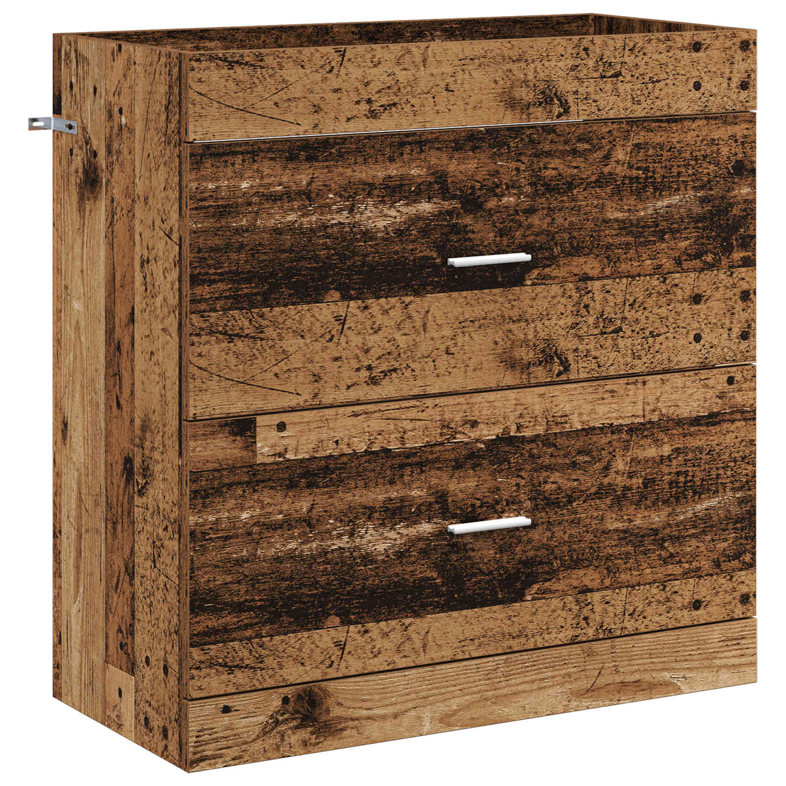 vidaXL Bathroom Furniture Set Old Wood 81 x 40 x 84.5 cm 4