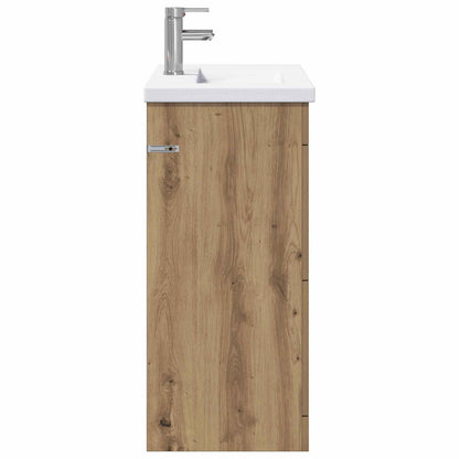 vidaXL Bathroom Furniture Set Artisan Oak 81 x 40 x 84.5 cm 6