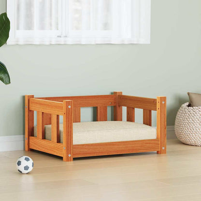 Dog Bed Solid Wood Pine 55 cm 45 cm
