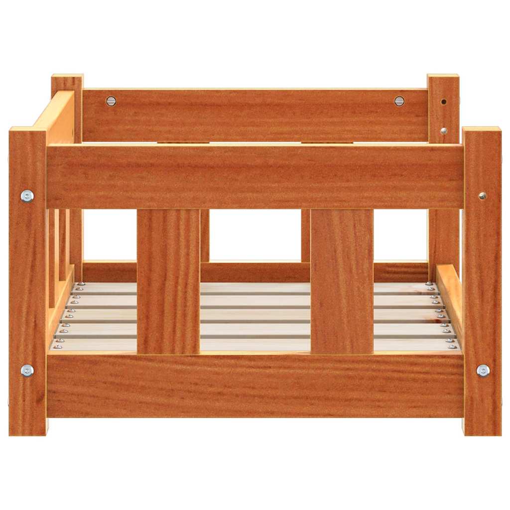 Dog Bed Solid Wood Pine 55 cm 45 cm