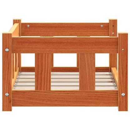 Dog Bed Solid Wood Pine 55 cm 45 cm