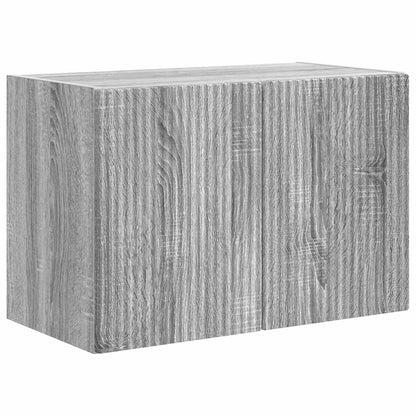 TV Wall Cabinet Engineered Wood 59.5 x 31 x 40 cm Grey sonoma