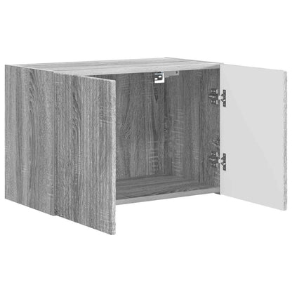 TV Wall Cabinet Engineered Wood 59.5 x 31 x 40 cm Grey sonoma