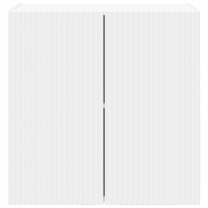 TV Wall Cabinet Engineered Wood 59.5 x 31 x 60 cm White