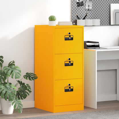 vidaXL File Cabinet Cold-Rolled Steel Width 44 cm