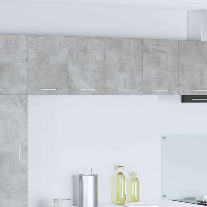 Microwave Cabinet "Lyon" 60x57x207 cm Concrete Grey 2x hanging cabinet (2 doors) 60 cm wide 40 cm high