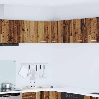 Hanging Cabinet and White 57 x 57 x 40 cm Old Wood 1x hanging corner cabinet 57 cm wide 40 cm high