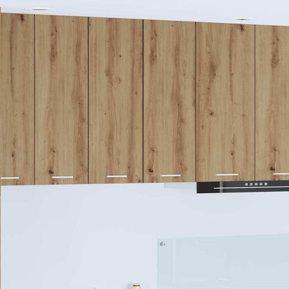 Kitchen Base Cabinet "Lyon" Engineered Wood Artisan Oak 1x hanging cabinet (1 door) 30 cm wide 80 cm high