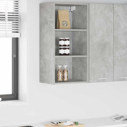 Hanging Cabinet 20 x 29.5 x 100 cm Concrete Grey 1x hanging cabinet (3 shelves) 40 cm