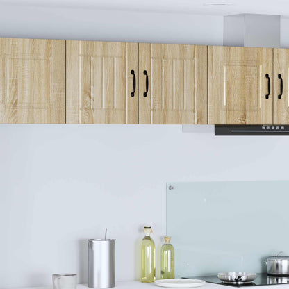 Kitchen Wall Cabinet "Lucca" Engineered Wood Sonoma Oak 1x wall cabinet (1 door) 40 cm wide 40 cm high