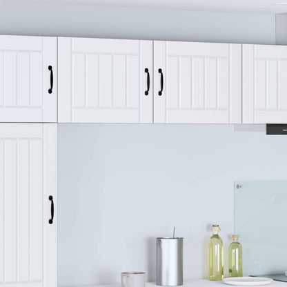Kitchen Wall Cabinet "Lucca" Engineered Wood White 1x wall cabinet (1 door) 50 cm wide 40 cm high