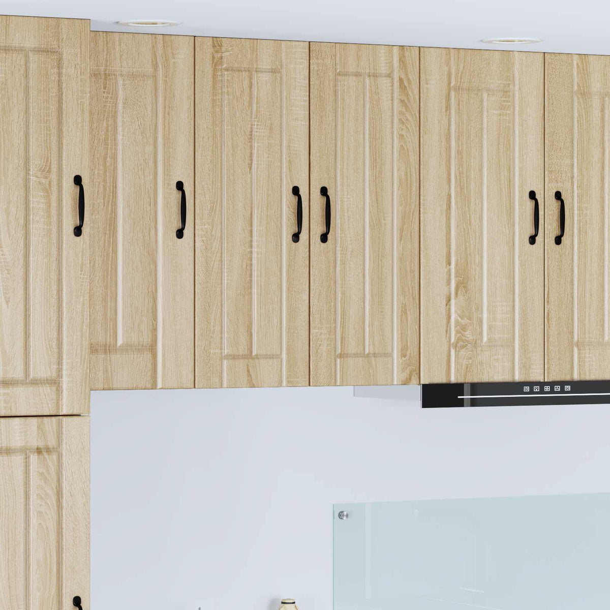 vidaXL Kitchen Base Cabinet "Lucca" Engineered Wood Sonoma Oak