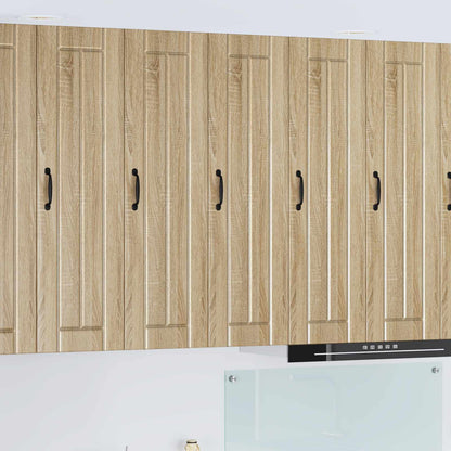 vidaXL Kitchen Base Cabinet "Lucca" Engineered Wood Sonoma Oak