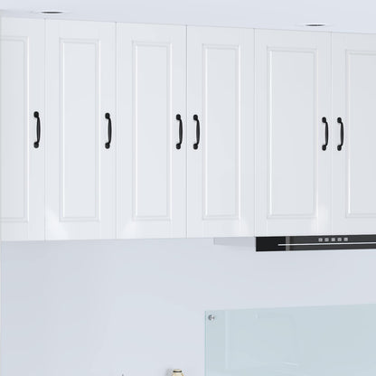 vidaXL Kitchen Base Cabinet "Porto" Engineered Wood High Gloss White