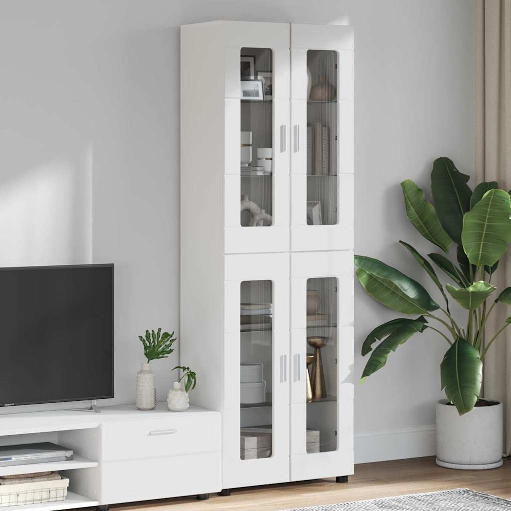 vidaXL TV Cabinet Set FLORIN 3 pcs 150 x 39 x 30 cm White