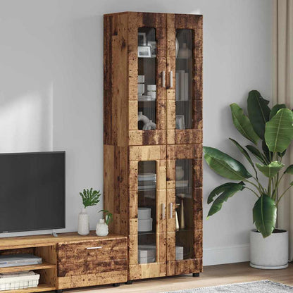 vidaXL TV Cabinet Set FLORIN 3 pcs 150 x 39 x 30 cm Old Wood