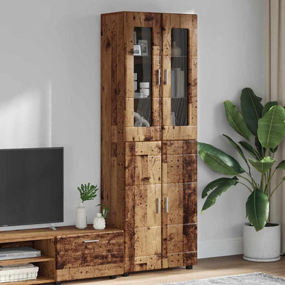vidaXL TV Cabinet Set FLORIN 3 pcs 150 x 39 x 30 cm Old Wood