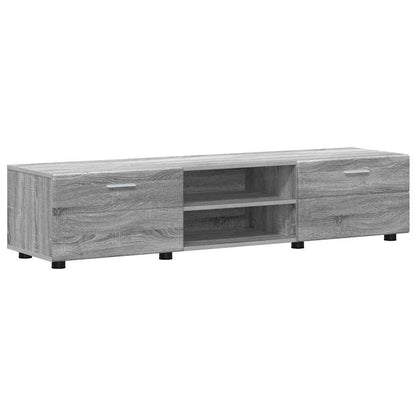 vidaXL TV Cabinet Set FLORIN 3 pcs Grey Sonoma Engineered Wood 6