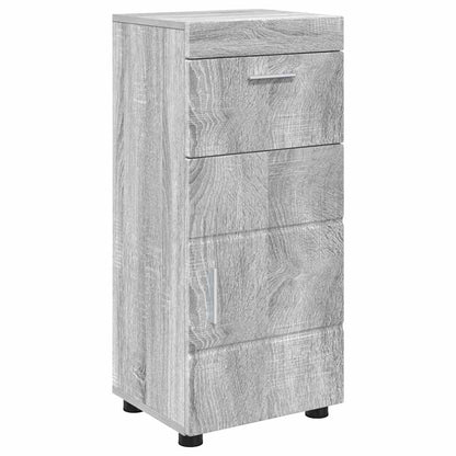 vidaXL Bathroom Furniture Set TULUM 4 pcs Grey Sonoma 60 x 34 x 63 cm 5