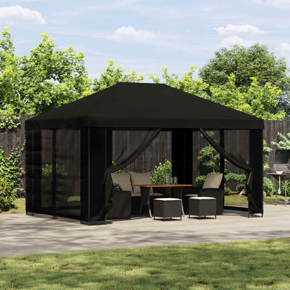 vidaXL Garden Gazebo with Sidewalls 4 x 3 m Polyester and Steel with 4 Sidewalls