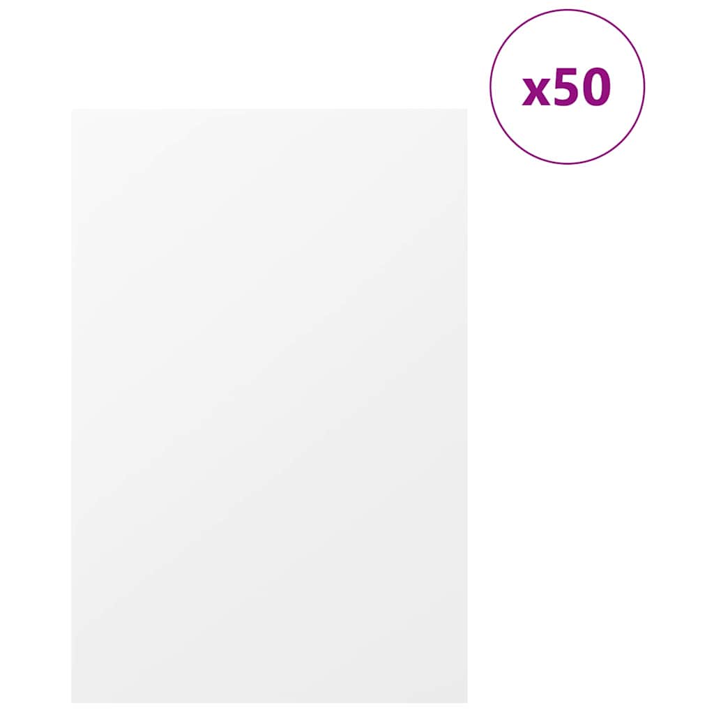 Decor Panels 40 x 60 x 0.27 cm White 50