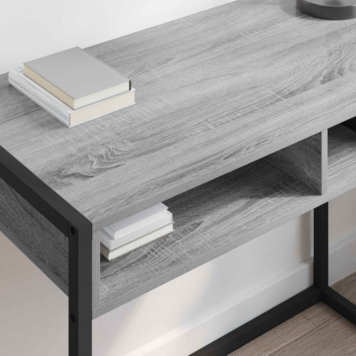 Desk Engineered Wood 100 x 50 x 75 cm Grey sonoma
