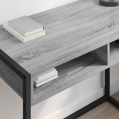 Desk Engineered Wood 100 x 50 x 75 cm Grey sonoma