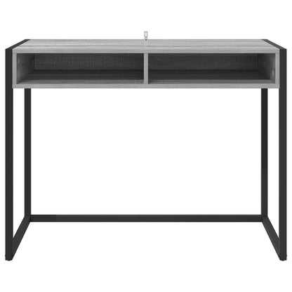 Desk Engineered Wood 100 x 50 x 75 cm Grey sonoma