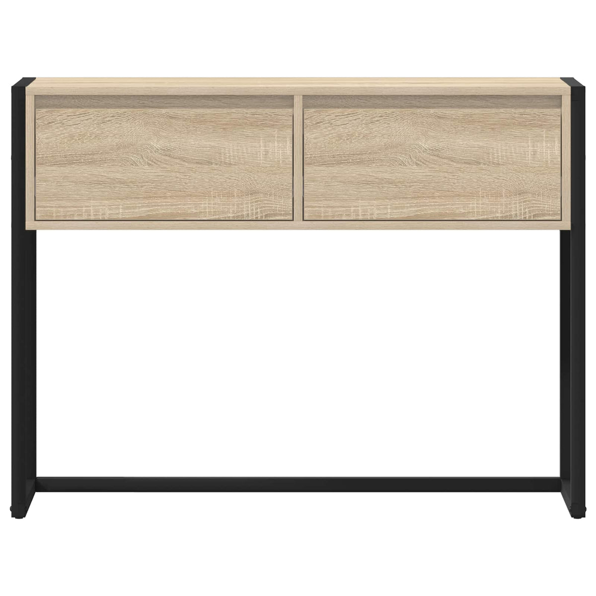 End Table 100 x 36 x 75 cm Engineered Wood Sonoma oak