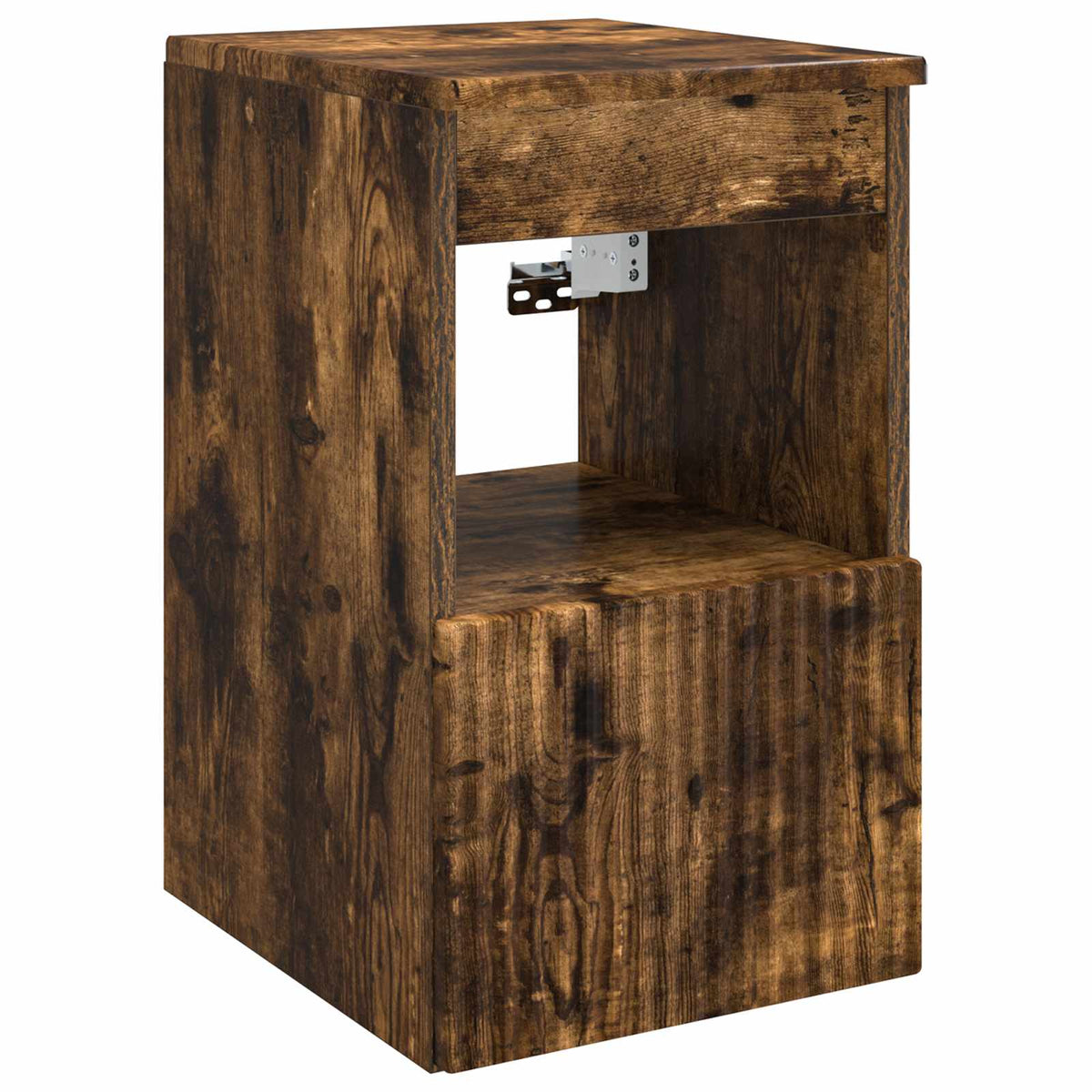 vidaXL Bathroom Furniture Set 3 pcs Smoked Oak Engineered Wood 6