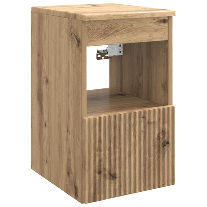 vidaXL Bathroom Furniture Set 3 pcs Artisan Oak Engineered Wood 6