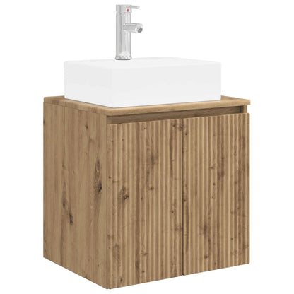 vidaXL Bathroom Cabinet Set 3 pcs Artisan Oak 129 x 41 x 79.5 cm 5