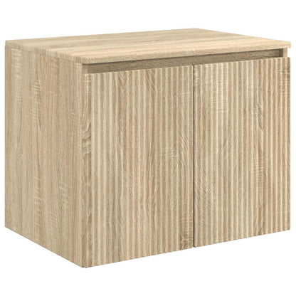 vidaXL Bathroom Cabinet Set 3 pcs Sonoma Oak 161.5 x 44.5 x 82 cm 5
