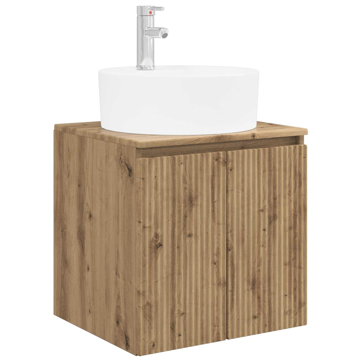 vidaXL Bathroom Cabinet Set 3 pcs Artisan Oak 49.5 x 44.5 x 65 cm 5
