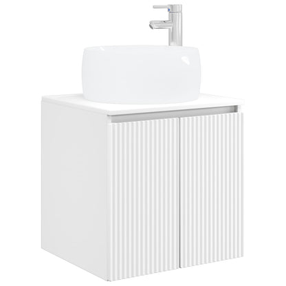 vidaXL Bathroom Cabinet Set 3 pcs White 49.5 x 44.5 x 66 cm 5