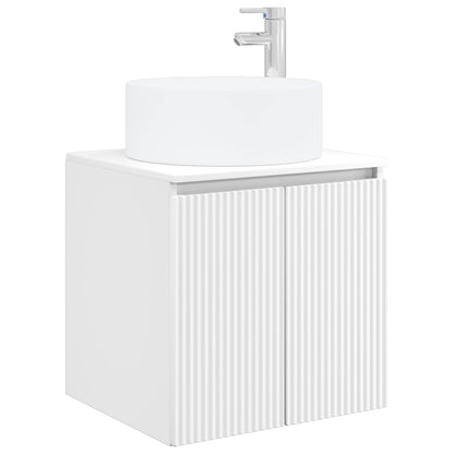 vidaXL Bathroom Cabinet Set 3 pcs White 49.5 x 44.5 x 65.5 cm 5