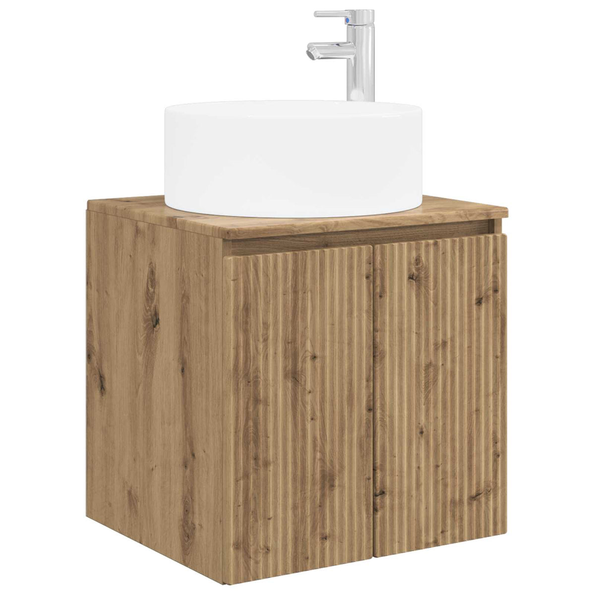 vidaXL Bathroom Cabinet Set 3 pcs Artisan Oak 49.5 x 44.5 x 65.5 cm 5