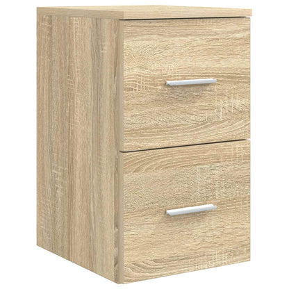 vidaXL Bathroom Cabinet Set 3 pcs Sonoma Oak 129 x 35 x 80 cm 5