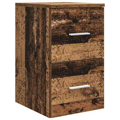 vidaXL Bathroom Cabinet Set 3 pcs Old Wood 129 x 35 x 80 cm 5